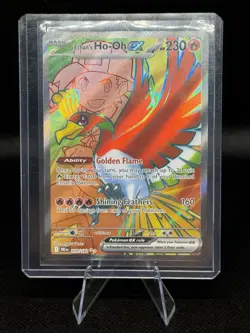 Pokemon Ethan's Ho-Oh ex 209/182 Destined Rivals Ultra Rare Holo EX - Image 1