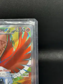 Pokemon Ethan's Ho-Oh ex 209/182 Destined Rivals Ultra Rare Holo EX - Image 3