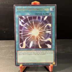 Super Polymerization CH01-EN033 Ultra Rare 1st Edition NM Yugioh - Image 1