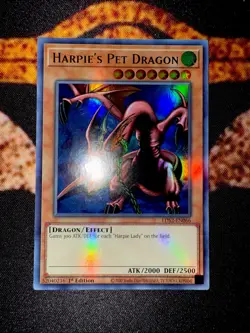 🔥YUGIOH • HARPIE’S PET DRAGON • ULTRA RARE • LDS2-EN066 • 1st EDITION • VLP🔥 - Image 5