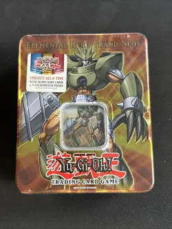 UD Yu-Gi-Oh 2007 GX Elemental Hero Grand Neos Tin - Image 1