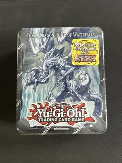 Yu-Gi-Oh 2013 Tidal Dragon Ruler Of Waterfalls Factory Sealed Tin - Image 1