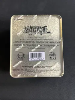 Yu-Gi-Oh 2013 Tidal Dragon Ruler Of Waterfalls Factory Sealed Tin - Image 3