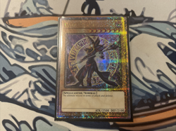 Yugioh Dark Magician Quarter Century Secret Rare (8th Art) RA04-EN106 Near Mint - Image 1