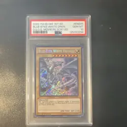 Konami Yu-Gi-Oh! Blue-Eyes White Dragon MVP1-ENS55 1st Ed Secret Rare PSA 10 - Image 1