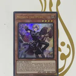 Yugioh Medius The Pure DUAD-EN008 Ultra Rare 1st Edition - Image 1