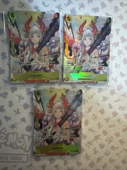 Yamato ST13-016 Illustration Box Volume 2 English Promo One Piece CCG Sealed X3! - Image 1