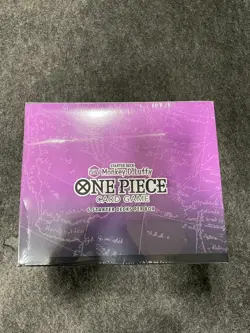 One Piece Game Starter Deck ST-26 Purple/Black Monkey D. Luffy, Box of 6, Wear - Image 1