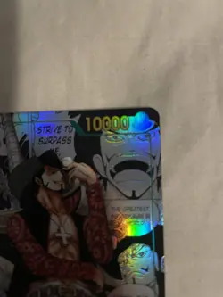 One Piece TCG Dracule Mihawk OP14-119 (Manga Alternate Art) English - Image 3