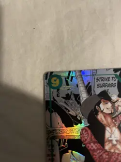 One Piece TCG Dracule Mihawk OP14-119 (Manga Alternate Art) English - Image 4