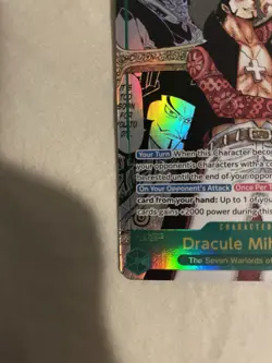 One Piece TCG Dracule Mihawk OP14-119 (Manga Alternate Art) English - Image 5