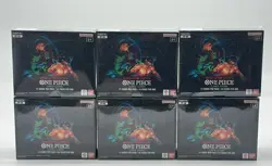 Lot of (6) One Piece English OP-06 Wings of the Captain Booster Boxes Sealed - Image 1