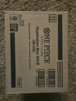 One Piece Illustration Box Vol.6 (IB-06) Factory Sealed Case Of 6 - Image 1