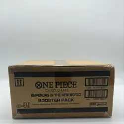 One Piece English OP-09 Emperors In The New World Booster Pack Box Case Sealed - Image 1