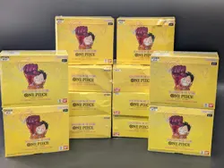 Lot (12) One Piece OP-07 500 Years In The Future Booster Boxes Sealed English - Image 1
