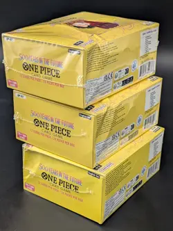 Lot (12) One Piece OP-07 500 Years In The Future Booster Boxes Sealed English - Image 4