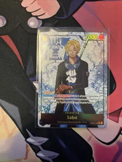 Sabo (120) (Parallel) OP13-120 Carrying On His Will Foil - Image 1
