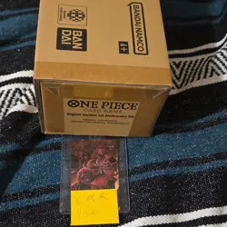 Bandai One Piece Card Game English 1st Anniversary Set Sealed Box - Image 3