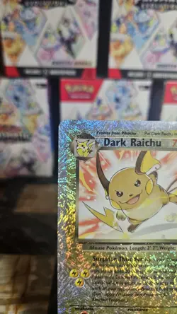 Pokemon TCG Dark Raichu 7/110 Rare Non-Holo Card, Legendary Collection - Image 2