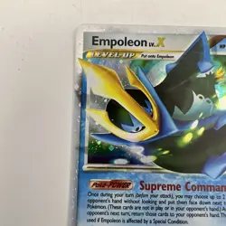 Pokemon TCG Empoleon LV.X Black Star Promotional Holo Card DP11 T4406 - Image 2