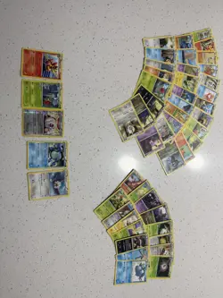Pokemon Dragons Exalted Set 50 Card Lot Black and White RARE COMMON UNCOMMON - Image 1