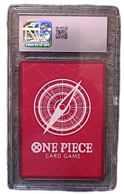 One Piece TCG Buggy OP09-042 Alt Art CGC 8 Emperors in the New World Leader Card - Image 2