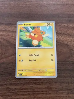 Pawmi 007/015 M23en Pokemon TCG Promo Card McDonalds 2023 NM - Image 1