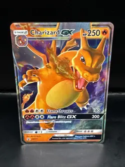 Pokemon Card TCG - Charizard GX SM211 Black Star Promo Sun & Moon A - Image 2