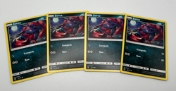 Zorua 52/73 x4 4x Pokemon Cards 2017 Shining Legends Playset LP - Image 1