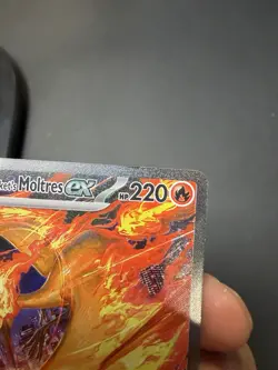 Pokemon TCG Team Rockets Moltres EX Destined Rivals Card 229/182 Ultra Rare NM - Image 3