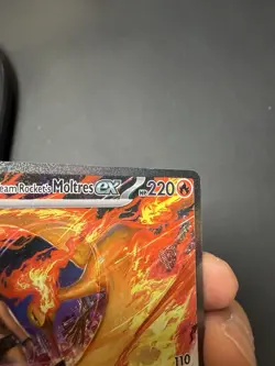 Pokemon TCG Team Rockets Moltres EX Destined Rivals Card 229/182 Ultra Rare NM - Image 5