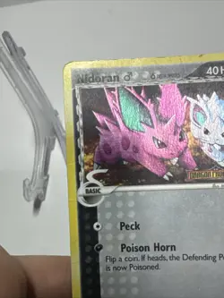 Nidoran M 57/101 (Delta Species) Dragon Frontiers Reverse Holo MP Pokemon Card - Image 3