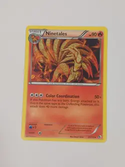 Pokemon Card Ninetales 21/113 Rare Non Holo Legendary Treasures NM Rare TCG - Image 3