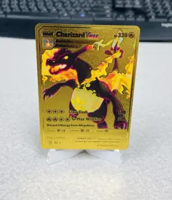 Charizard VMAX 43 Black Star Gold Foil Pokemon Card - Image 1