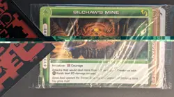 Chaotic Fire And Stone 3 Card Promo Featuring Silchaw's Mine 98/100 Sealed - Image 1