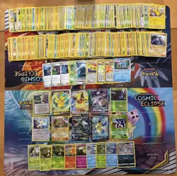 Vintage & Modern Pokemon Card Lot Holo Etc MP-Damaged Charizard Rayquaza 550+ - Image 1
