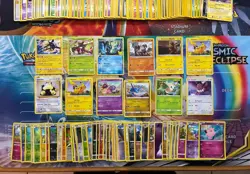 Vintage & Modern Pokemon Card Lot Holo Etc MP-Damaged Charizard Rayquaza 550+ - Image 5