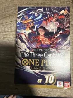 Bandai One Piece The Three Captains Ultra Deck - 51 Cards (ST-10) 810059783508 - Image 1