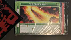 Chaotic Fire And Stone 3 Card Promo Featuring Flame Gate 91/100 Location Sealed - Image 1