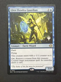 1 x Glen Elendra Guardian - Lorwyn Eclipsed - NM-Mint - MTG Promo Card - Image 1