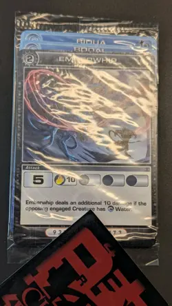 Chaotic Fire And Stone 3 Card Promo Featuring Emberwhip 43/100 Attack Sealed - Image 1