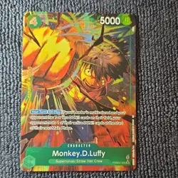 Bandai Monkey.D.Luffy PRB02-005 Foil SR Premium Booster Vol.2 One Piece Card - Image 1