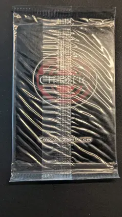 Chaotic Fire And Stone 3 Card Promo Featuring Ginar'rash 34/100 Sealed - Image 2