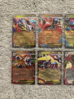 Pokemon Mega Evolution Phantasmal Flames Lot Of 8 Ex / IR / Full Art Cards NM - Image 2