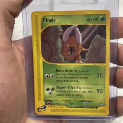 Pokemon Pinsir Aquapolis 101/147 Vintage Nintendo Common Card Vtg LP+ Pokemon - Image 1