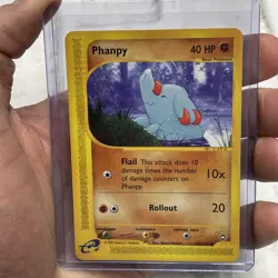 Phanpy 100/147 Aquapolis Set Pokemon TCG Regular Common Vintage Nintendo Card NM - Image 1