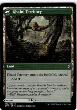 MTG Khalni Ambush Zendikar Rising Uncommon #192 - Image 2