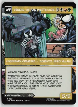 Eddie Brock (0224) (Borderless) Marvel's Spider-Man (224) Normal - MTG - Image 2