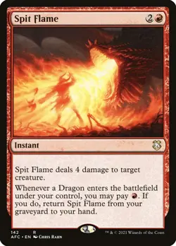 ~1x Spit Flame x1 ~NM~ AFC Magic the Gathering MtG~ - Image 1