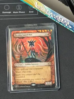 Hexing Squelcher (Showcase) Lorwyn Eclipsed 0317 ECL MTG Magic The Gathering - Image 1